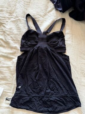 lululemon athletica Black Strappy Tank Top